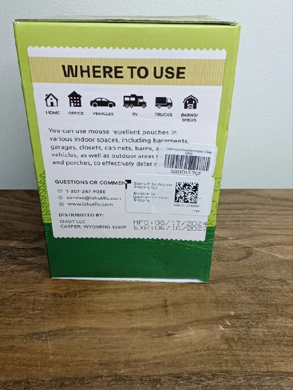 Mouse Repellent 10 Pouches with Plant Oil- 10 Pack